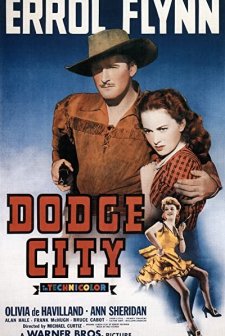 Dodge City (1939) afişi