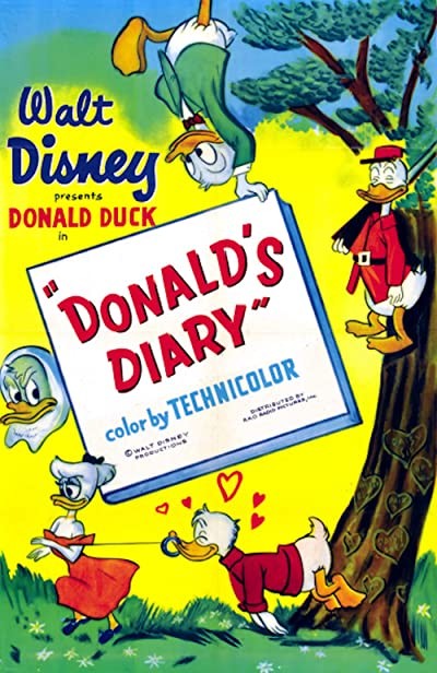 Donald's Diary (1954) afişi Donald's Diary (1954) afişi