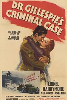 Dr. Gillespie's Criminal Case (1943) afişi