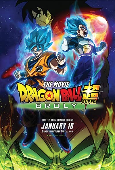 Dragon Ball Super: Broly (2018) afişi Dragon Ball Super: Broly (2018) afişi