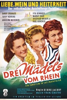 Drei Mädels Vom Rhein (1955) afişi