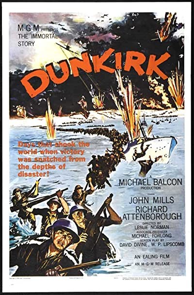 Dunkirk (1958) afişi Dunkirk (1958) afişi