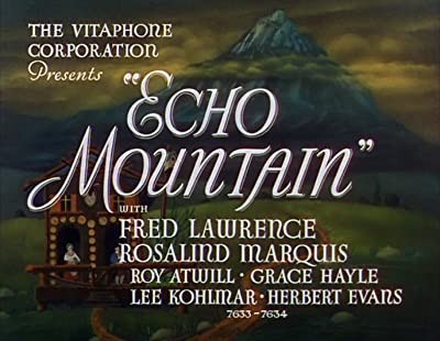 Echo Mountain (1936) afişi Echo Mountain (1936) afişi