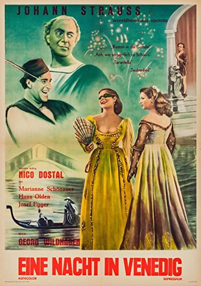 Eine Nacht in Venedig (1953) afişi Eine Nacht in Venedig (1953) afişi