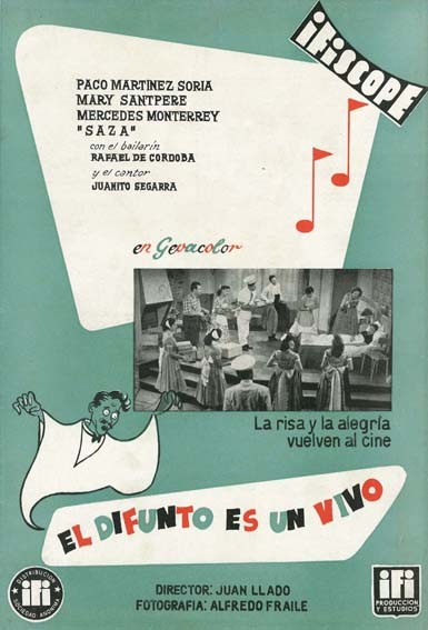 El Difunto Es Un Vivo (1956) afişi El Difunto Es Un Vivo (1956) afişi