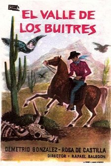 El Jinete Solitario En El Valle De Los Buitres (1958) afişi