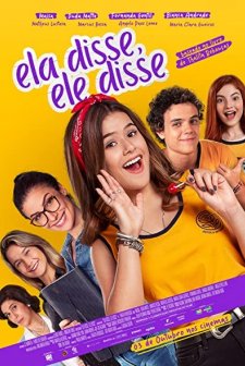 Ela Disse, Ele Disse (2019) afişi