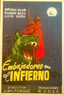 Embajadores En El Infierno (1956) afişi