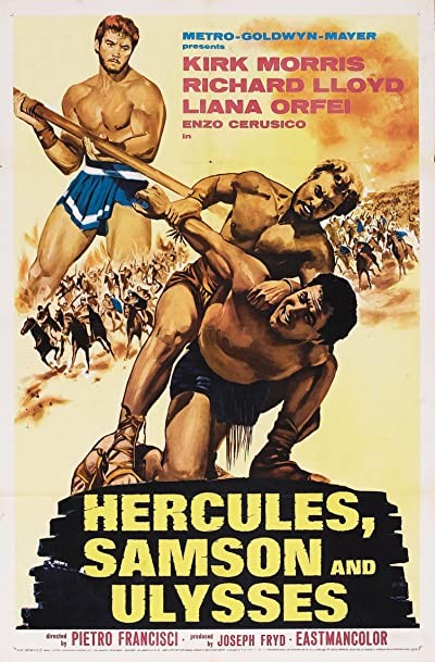 Ercole Sfida Sansone (1963) afişi Ercole Sfida Sansone (1963) afişi