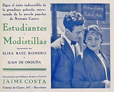 Estudiantes Y Modistillas (1927) afişi Estudiantes Y Modistillas (1927) afişi