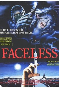 Faceless (1987) afişi