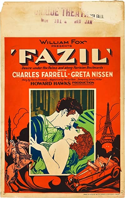 Fazil (1928) afişi Fazil (1928) afişi