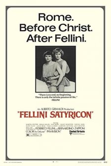 Fellini Satyricon (1969) afişi