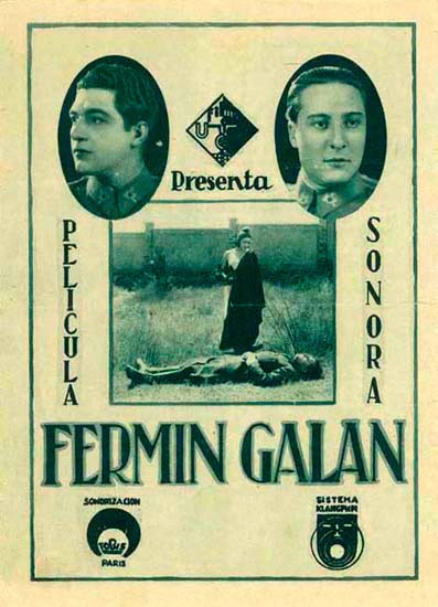 Fermín Galán (1931) afişi Fermín Galán (1931) afişi