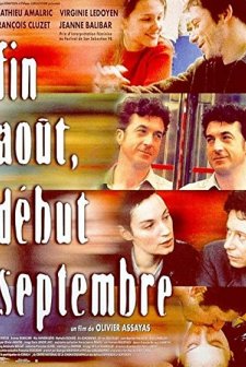 Fin Août, Début Septembre (1998) afişi