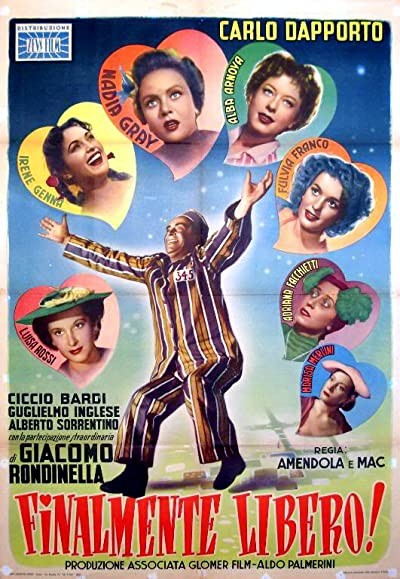 Finalmente Libero (1953) afişi Finalmente Libero (1953) afişi