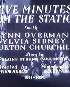 Five Minutes From The Station (1930) afişi