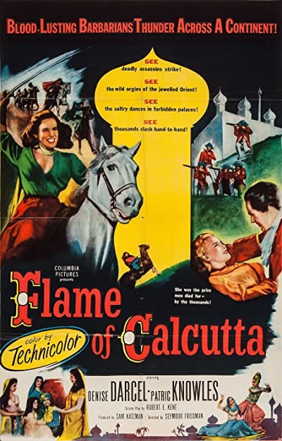 Flame Of Calcutta (1953) afişi Flame Of Calcutta (1953) afişi