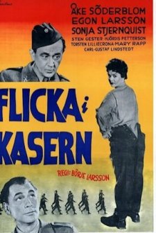 Flicka I Kasern (1955) afişi