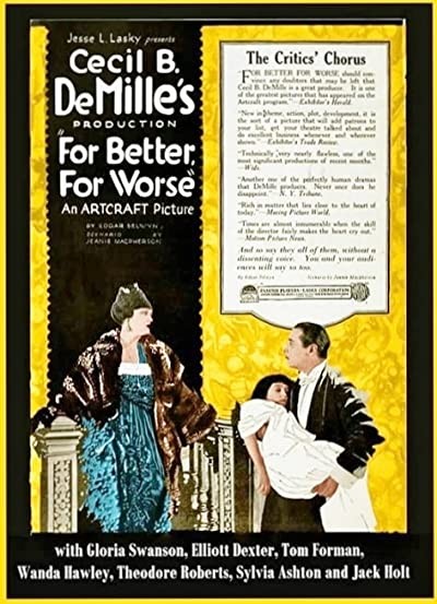 For Better, for Worse (1919) afişi For Better, for Worse (1919) afişi