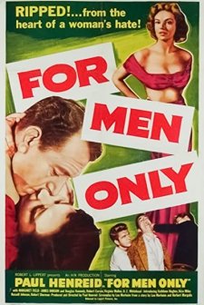 For Men Only (1952) afişi