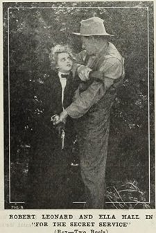 For The Secret Service (1914) afişi