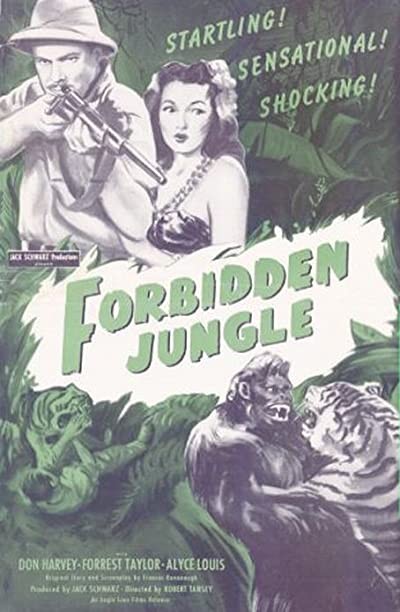 Forbidden Jungle (1950) afişi Forbidden Jungle (1950) afişi