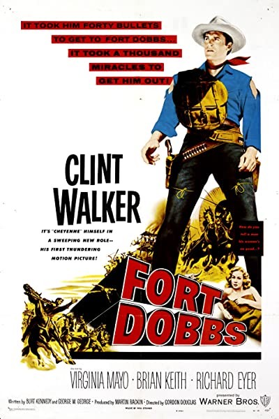 Fort Dobbs (1958) afişi Fort Dobbs (1958) afişi