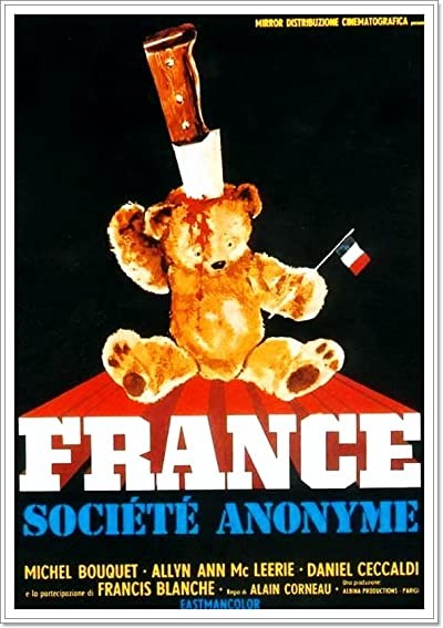 France Société Anonyme (1974) afişi France Société Anonyme (1974) afişi