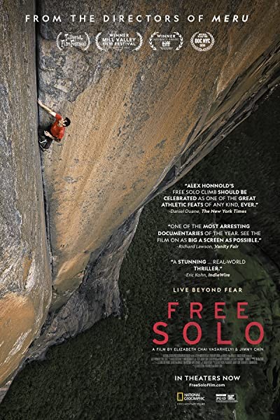Free Solo (2018) afişi Free Solo (2018) afişi