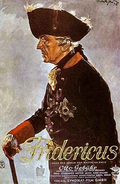 Fridericus (1937) afişi Fridericus (1937) afişi