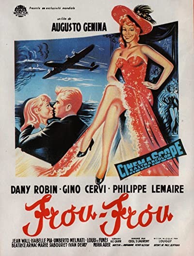 Frou-frou (1955) afişi Frou-frou (1955) afişi