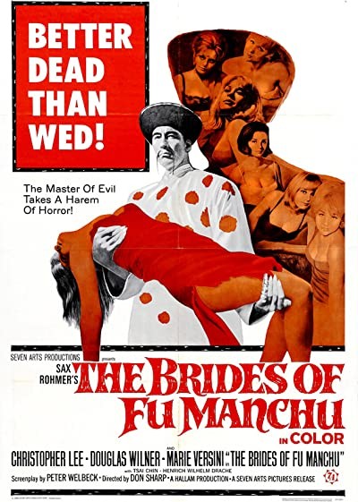 Fu Manchu'nun Gelinleri (1966) afişi Fu Manchu'nun Gelinleri (1966) afişi