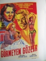 Görmeyen Gözler (1955) afişi Görmeyen Gözler (1955) afişi