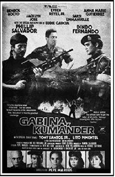 Gabi Na, Kumander (1986) afişi Gabi Na, Kumander (1986) afişi