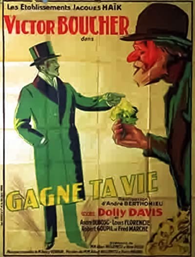 Gagne Ta Vie (1931) afişi Gagne Ta Vie (1931) afişi
