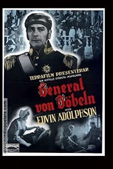 General Von Döbeln (1942) afişi