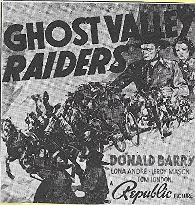Ghost Valley Raiders (1940) afişi Ghost Valley Raiders (1940) afişi