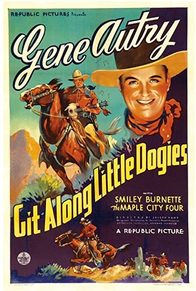Git Along Little Dogies (1937) afişi Git Along Little Dogies (1937) afişi