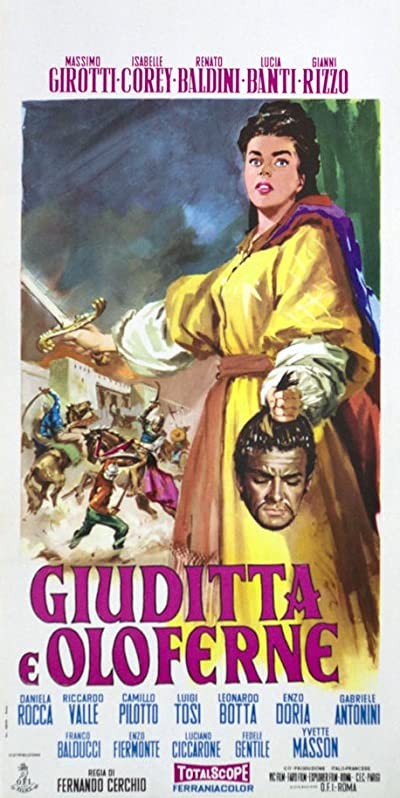 Giuditta E Oloferne (1959) afişi Giuditta E Oloferne (1959) afişi