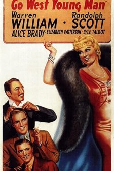 Go West Young Man (1936) afişi