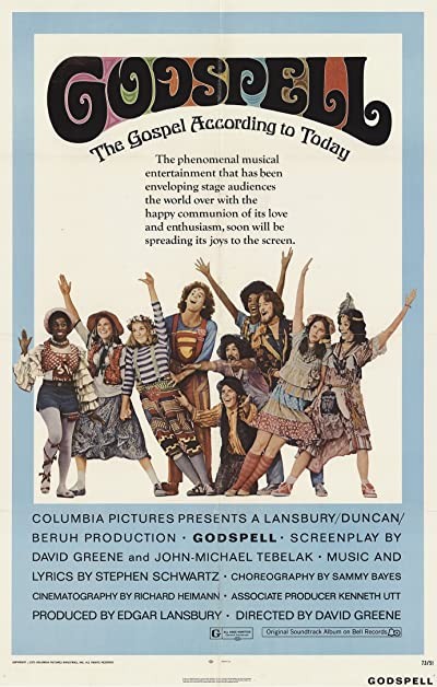 Godspell (1973) afişi Godspell (1973) afişi