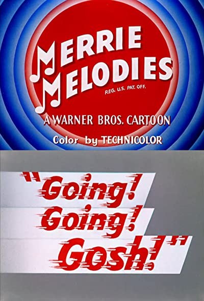 Going! Going! Gosh! (1952) afişi Going! Going! Gosh! (1952) afişi