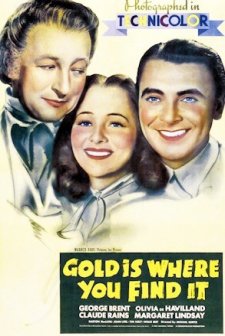 Gold ıs Where You Find ıt (1938) afişi