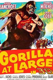 Gorilla At Large (1954) afişi