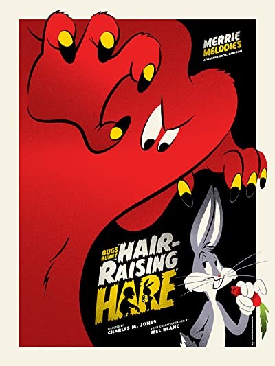 Hair-raising Hare (1946) afişi Hair-raising Hare (1946) afişi