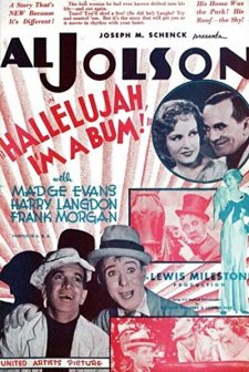 Hallelujah I'm A Bum (1933) afişi