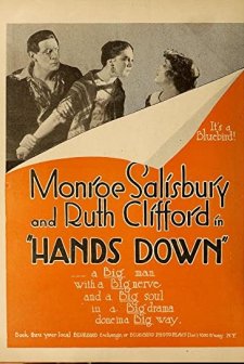 Hands Down (1918) afişi