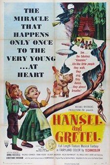 Hansel ve Gretel (1954) afişi
