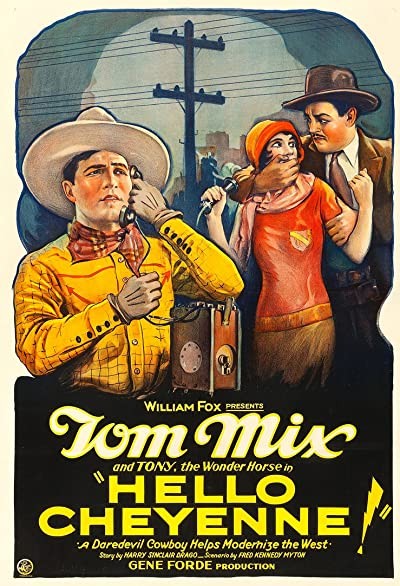 Hello Cheyenne (1928) afişi Hello Cheyenne (1928) afişi